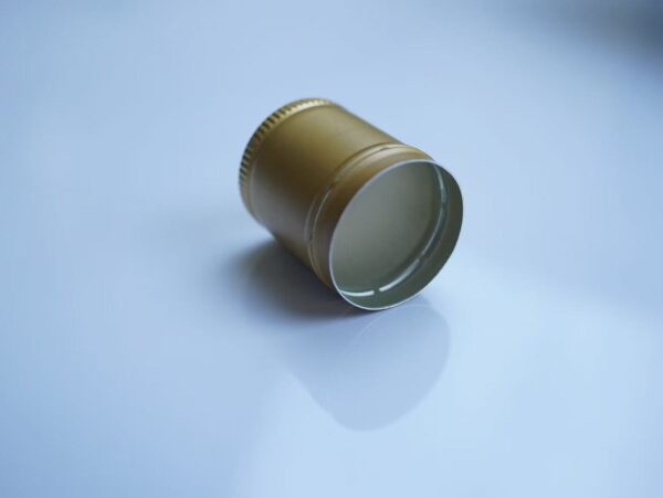 ROPP-001-3 Aluminium Cap with Ring Rilfer-Proof Feature
